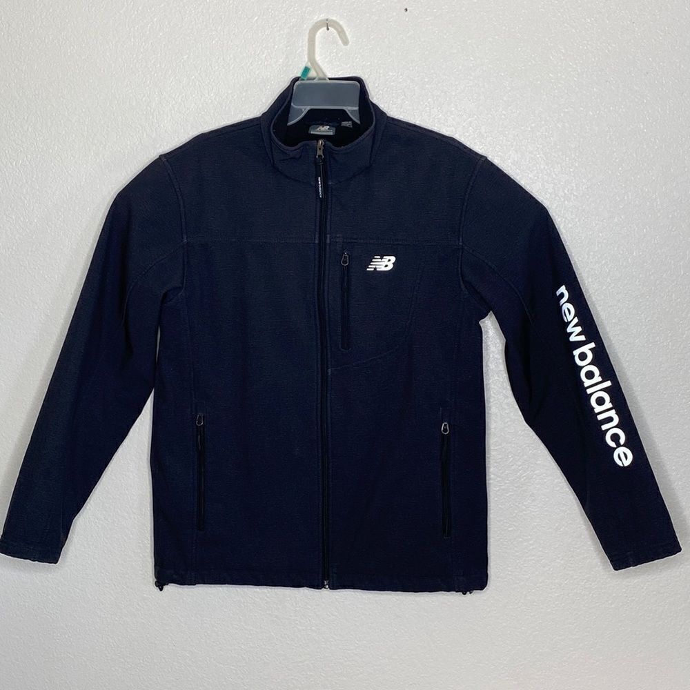NEW BALANCE Men’s Black Soft Shell Jacket Size S